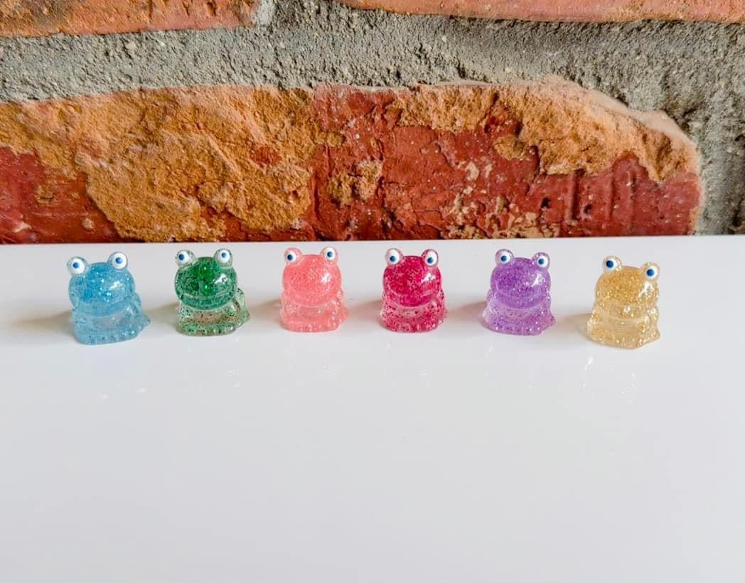 Glitter Frogs