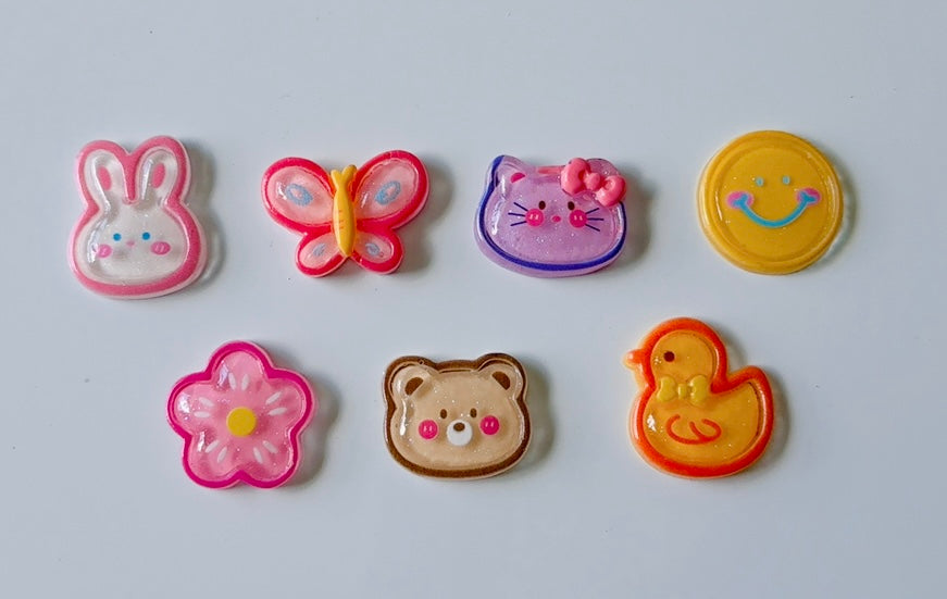 Glittery Animal Cookies